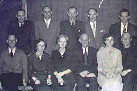 Familie van der Zouw 1950